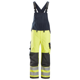 ProtecWork, Salopette à bretelles, haute visibilité, Classe 2