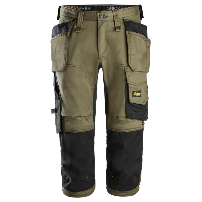 Vêtement de travail AllroundWork, Pantacourt en Stretch avec poches holster personnalisable