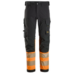 Pantalon en tissu extensible 4 directions, haute visibilité, Classe 1