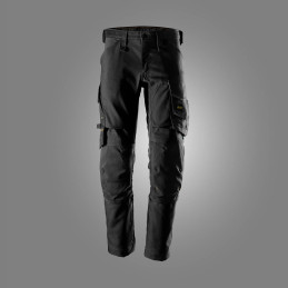 Pantalon en tissu Canvas extensible