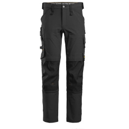 Pantalon en tissu extensible