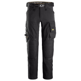 Pantalon en tissu extensible avec genouillères Capsulized™