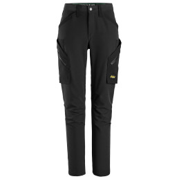 Pantalon extensible pour femme sans poches pour genouillères