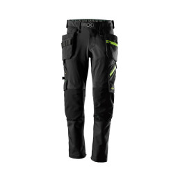 Pantalon en tissu extensible softshell avec poches holster détachables
