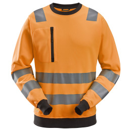 AllroundWork, Sweat-shirt haute visibilité, Classe 2/3