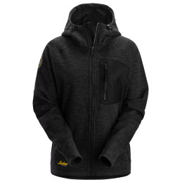 Sweat-shirt à capuche pour femme, entièrement zippé