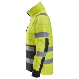 Vêtement de travail AllroundWork, Veste à haute visibilité légèrement rembourrée, Classe 2 personnalisable