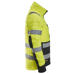 Vêtement de travail AllroundWork, Veste à haute visibilité légèrement rembourrée, Classe 2 personnalisable
