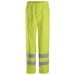 ProtecWork, pantalon de pluie en PU, classe 2, haute visibilité