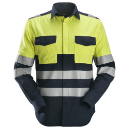 ProtecWork, Chemise de soudeur manches longues haute visibilité, Classe 1