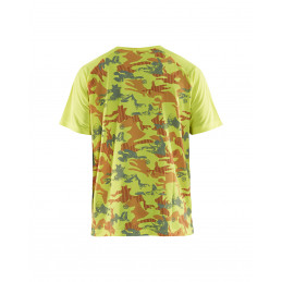 Vêtement de travail T-shirt camouflage personnalisable
