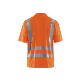 Vêtement de travail Polo anti-UV Haute-visibilité personnalisable