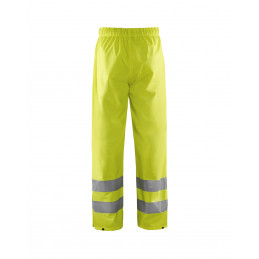 Vêtement de travail Pantalon de pluie HV niveau 1 personnalisable