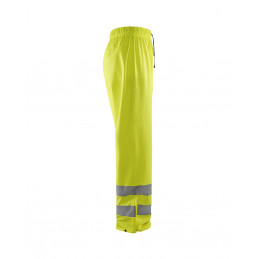 Vêtement de travail Pantalon de pluie HV niveau 1 personnalisable