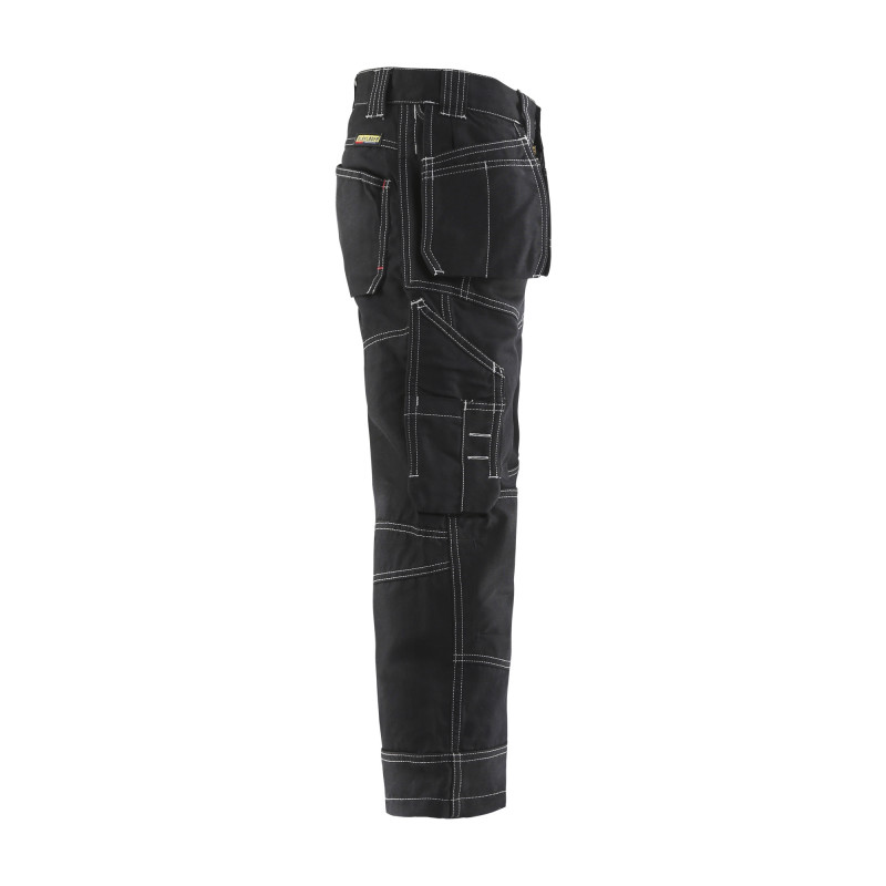 Pantalon de travail enfant Snickers Junior camo noir 152