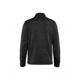 Vêtement de travail Sweat tricoté col zippé personnalisable
