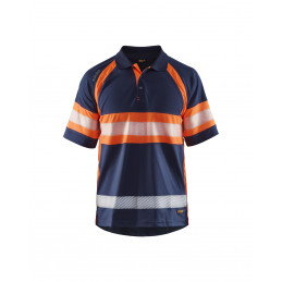 Vêtement de travail Polo haute visibilité anti-UV personnalisable