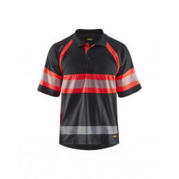 Vêtement de travail Polo haute visibilité anti-UV personnalisable