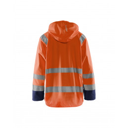 Vêtement de travail Veste de pluie HV niveau 1 personnalisable