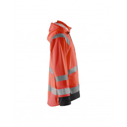 Vêtement de travail Veste de pluie HV niveau 1 personnalisable
