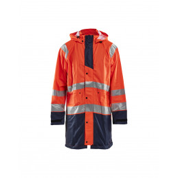 Vêtement de travail Veste de pluie HV NIVEAU 1 personnalisable