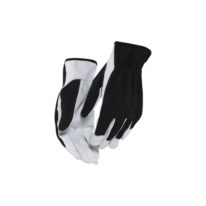 Vêtement de travail gants artisan cuir - pack x12 personnalisable
