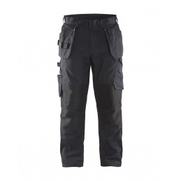 Vêtement de travail Pantalon maintenance +stretch avec poches flottantes personnalisable