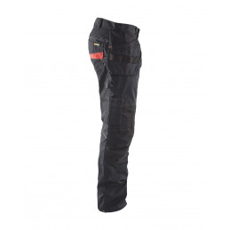 Vêtement de travail Pantalon maintenance +stretch avec poches flottantes personnalisable