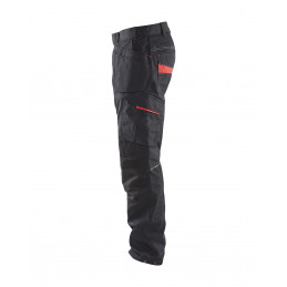Vêtement de travail Pantalon maintenance +stretch avec poches flottantes personnalisable