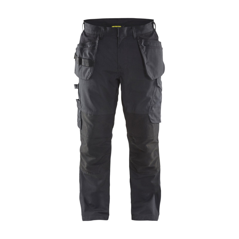 Vêtement de travail Pantalon maintenance +stretch avec poches flottantes personnalisable
