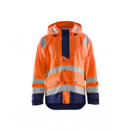 Vêtement de travail Veste de pluie HV niveau 3 personnalisable