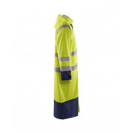Vêtement de travail Manteau de pluie HV niveau 1 personnalisable