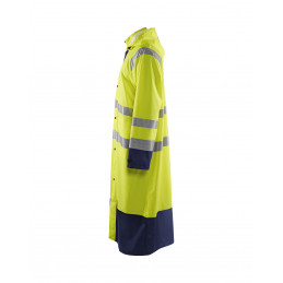 Vêtement de travail Manteau de pluie HV niveau 1 personnalisable