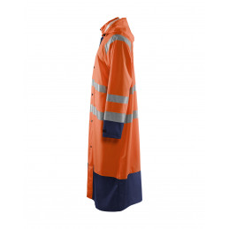 Vêtement de travail Manteau de pluie HV niveau 1 personnalisable