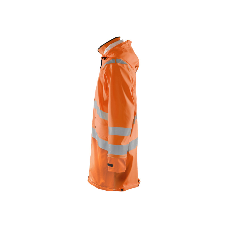 Vêtement de travail Veste de pluie HV niveau 3 personnalisable