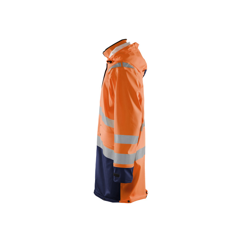 Vêtement de travail Veste de pluie HV niveau 3 personnalisable