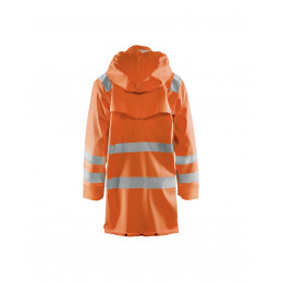 Vêtement de travail Manteau de pluie HV Niveau 2 personnalisable