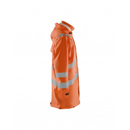 Vêtement de travail Manteau de pluie HV Niveau 2 personnalisable