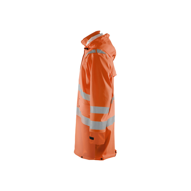 Vêtement de travail Manteau de pluie HV Niveau 2 personnalisable