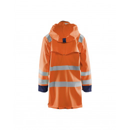 Vêtement de travail Manteau de pluie HV Niveau 2 personnalisable