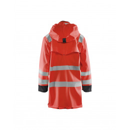 Vêtement de travail Manteau de pluie HV Niveau 2 personnalisable