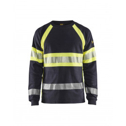 Vêtement de travail T-shirt manches longues retardant flamme inhérent personnalisable