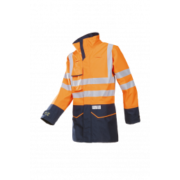 Vêtement de travail Parka étanche haute visibilité avec protection ARC (Cl 1) Orrington (7227) personnalisable