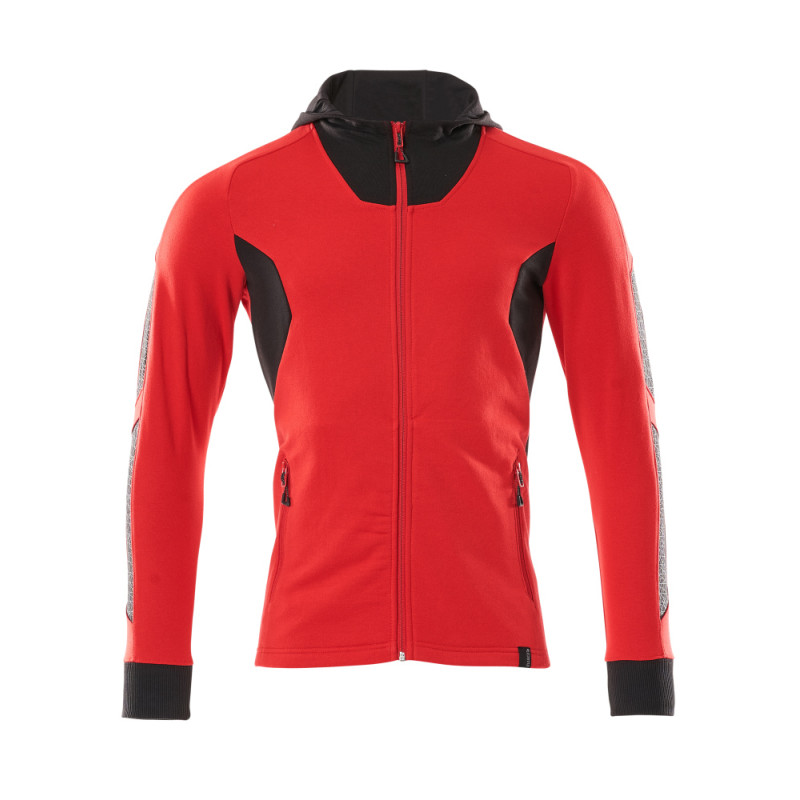 Vêtement de travail Sweat capuche zippé personnalisable