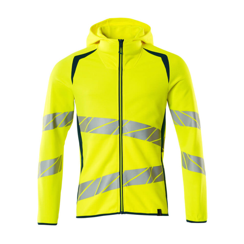 Vêtement de travail Sweat capuche zippé personnalisable