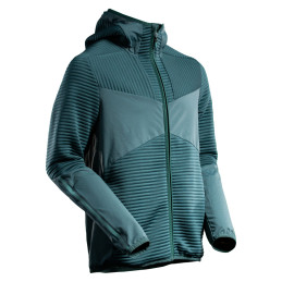 Vêtement de travail Sweat capuche polaire zippé personnalisable