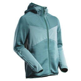 Vêtement de travail Sweat capuche polaire zippé personnalisable