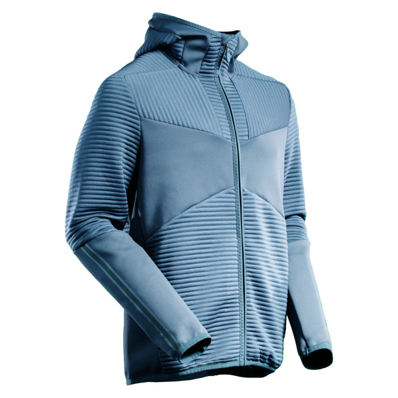 Vêtement de travail Sweat capuche polaire zippé personnalisable